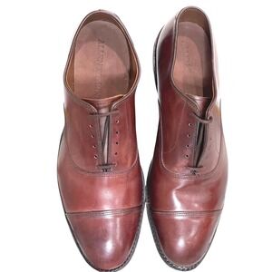 Allen Edmonds Carlyle Brown Cap Toe Oxford Shoes Mens 11 D NEW USA Leather